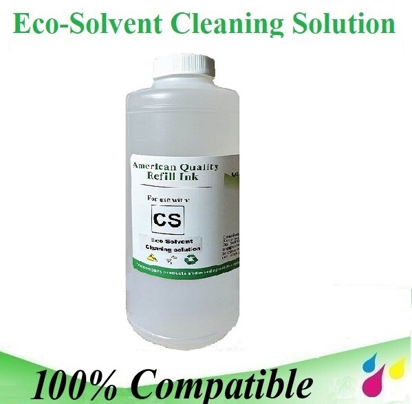 Eco Solvent Cleaning Solution unblock printhead for Roland Mutoh Mimaki printer