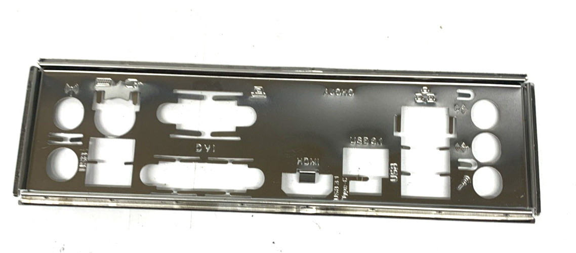 Genuine ASRock Z390 Phantom Gaming 4 I/O Shield Back Cover
