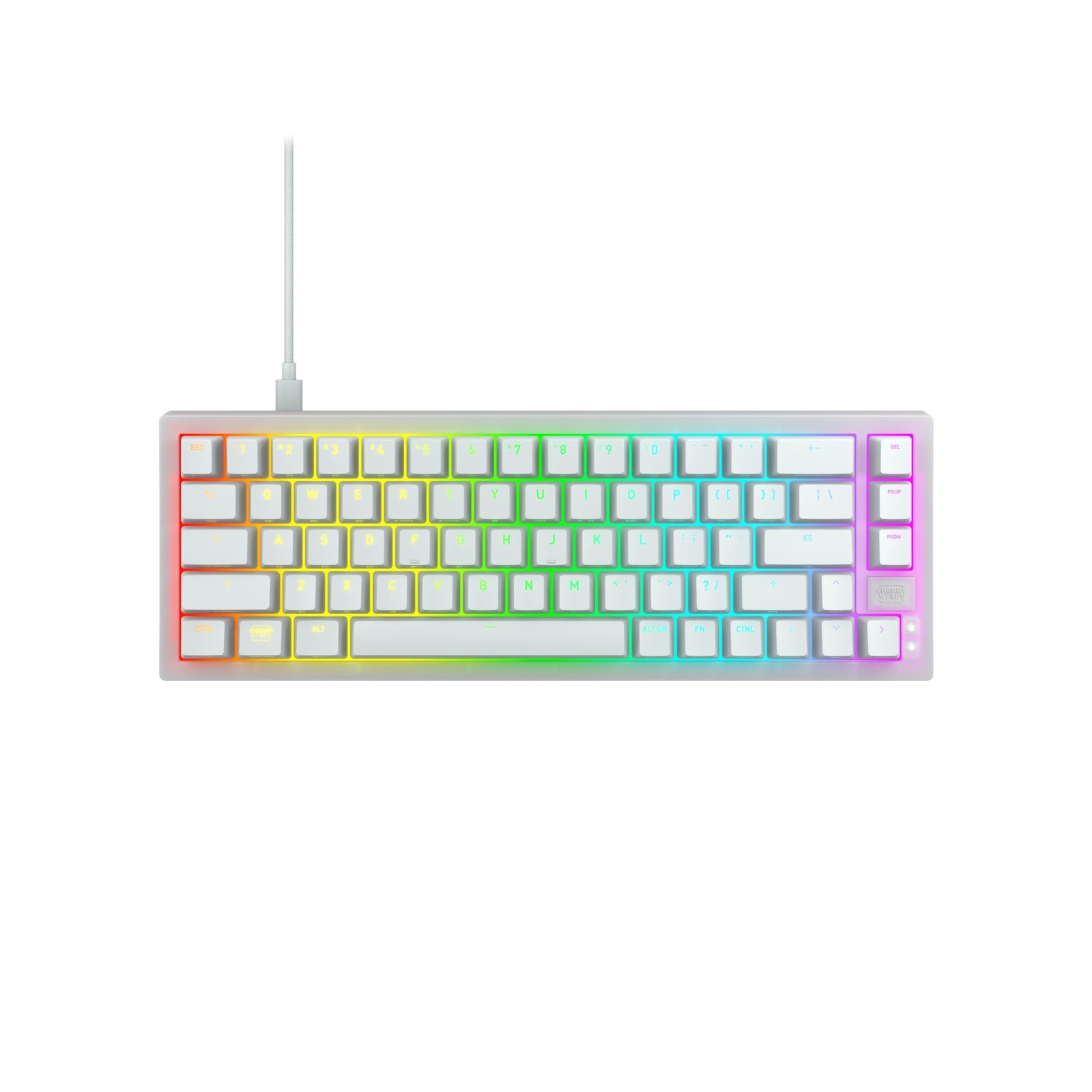 Xtrfy Cherry K5V2 Compact, Mechanical Gaming Keyboard in 65% Format US Layout...