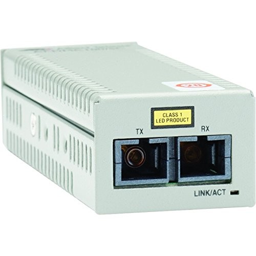 Allied Telesis Inc AT-DMC100-SC-90 Mini Media Converter 100TX To 100FX SC