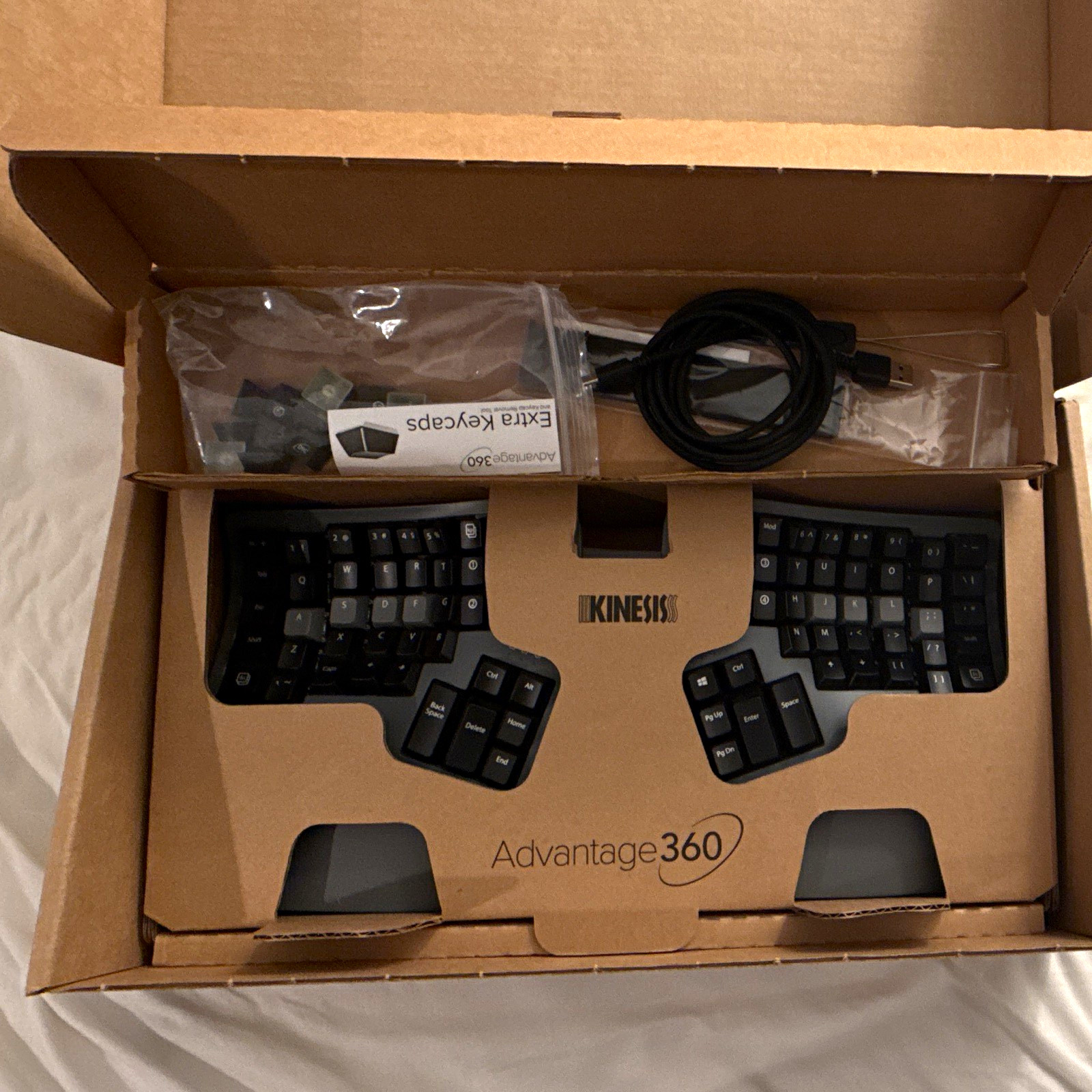 Kinesis Advantage360 Keyboard Open Box