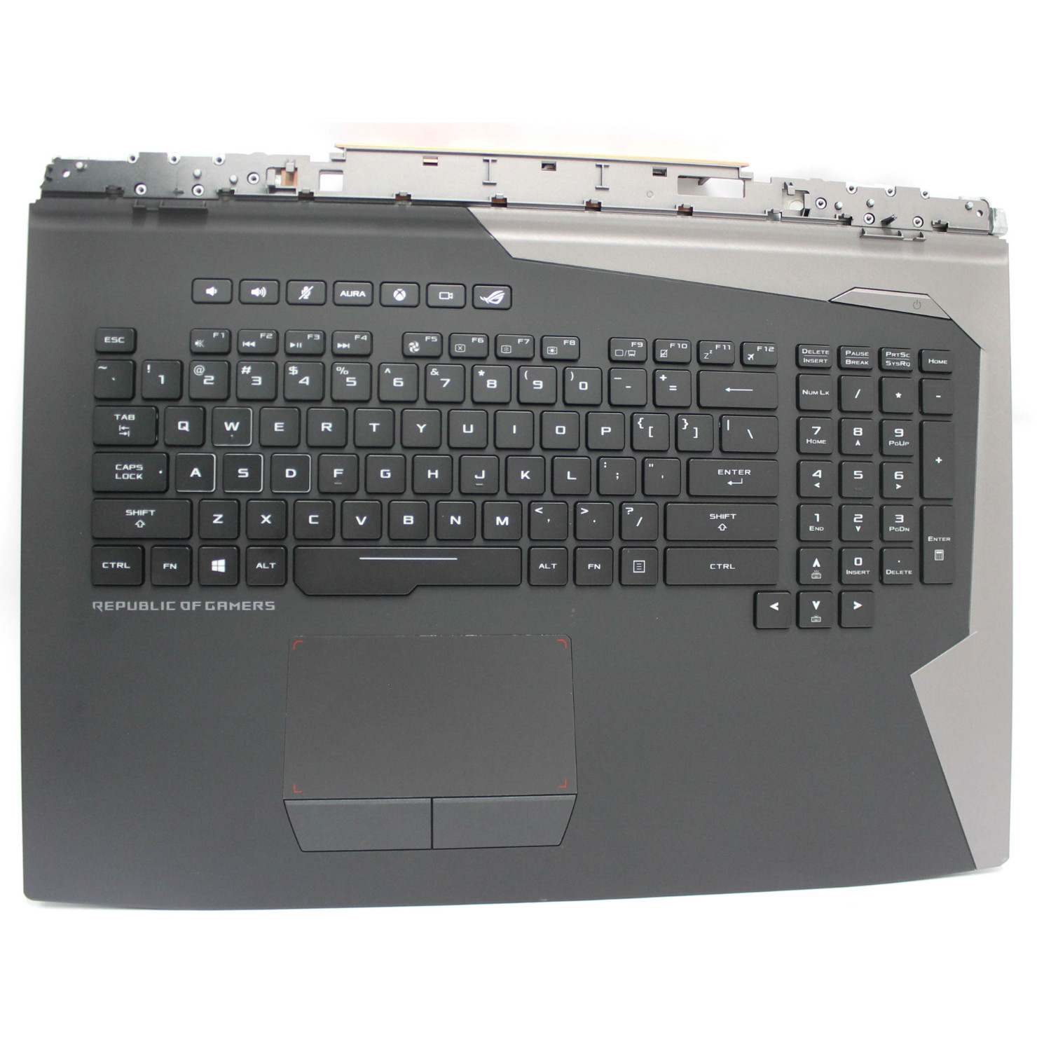 90NR01B1-R30US0-B ASUS PALMREST G703GX-1A K/B_(US)_MODULE/AS- "GRADE B"