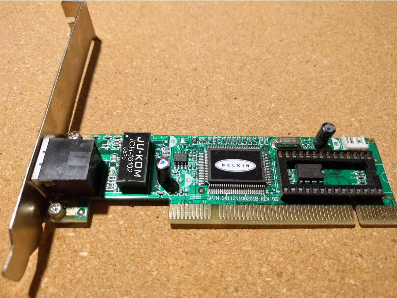 Belkin N10117 Desktop Network PCI Card 10/100 Ethernet 💖 L👀K 💖 ✔