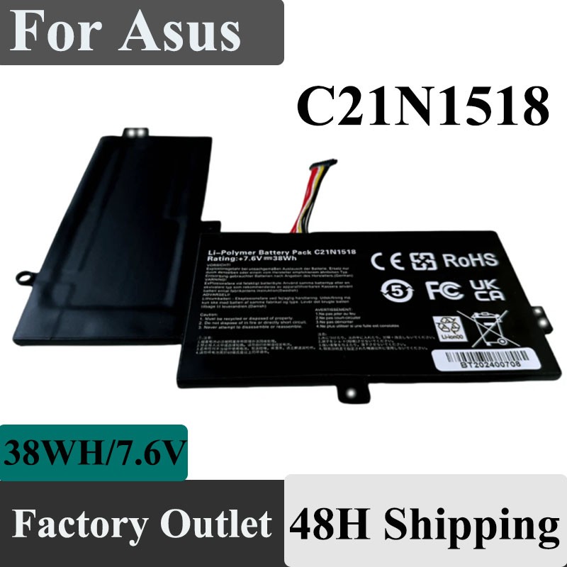 38Wh C21N1518 Laptop Battery for Asus for VivoBook Flip TP501UB TP501UA TP501UQ