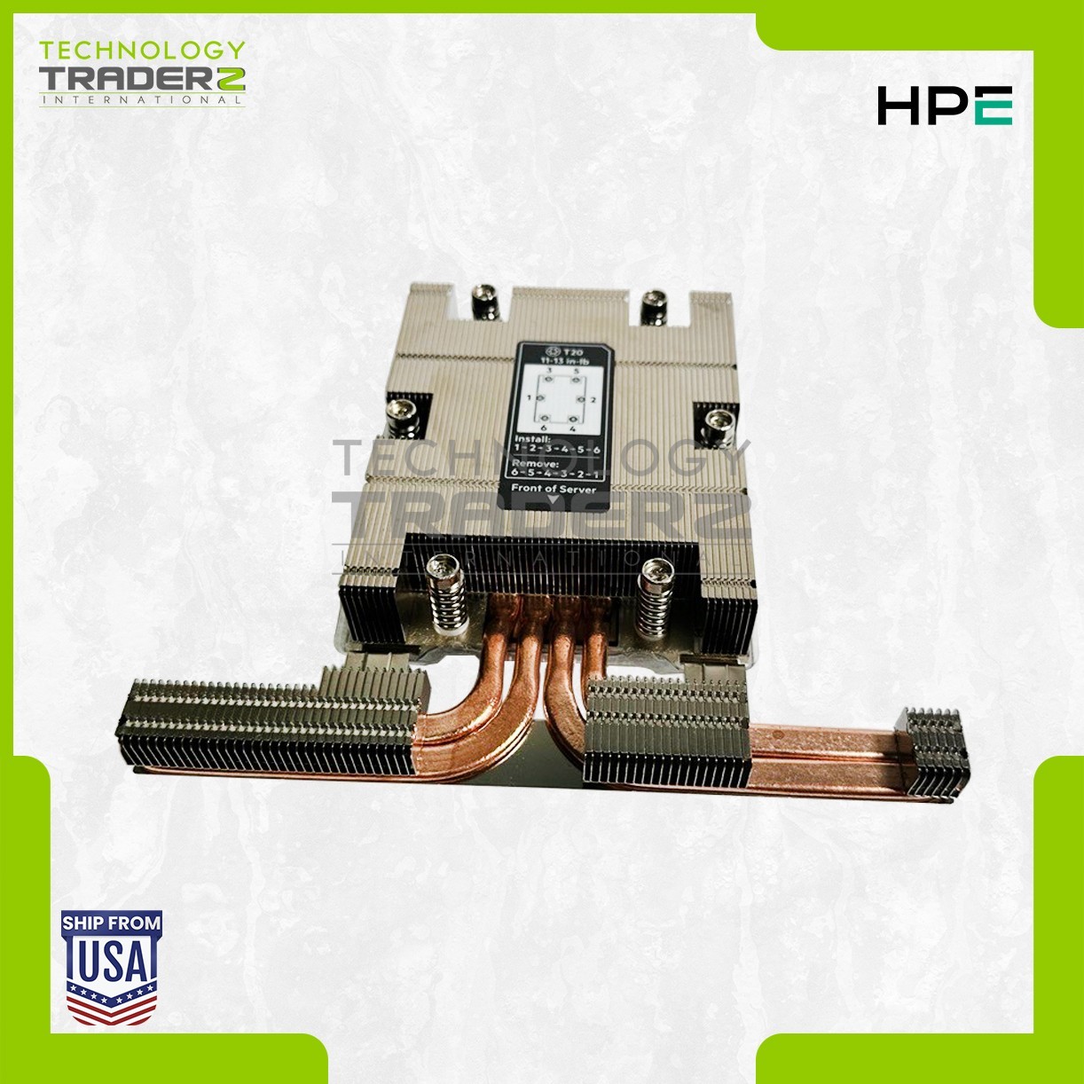 P59965-001 HPE ProLiant Gen11 1U CPU Heatsink P51295-001 P51299-001 **NEW**