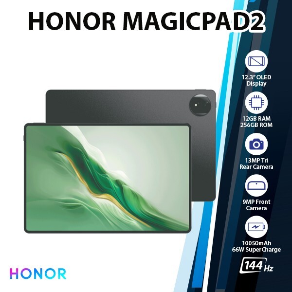HONOR MagicPad2 Android PC Tablet (Wi-Fi/Black/12GB+256GB/Octa Core/NEW)