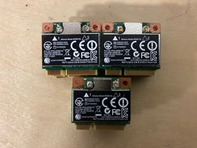 Atheros AR5B125 wireless LAN card 1X1 802.11b/g/n PCIe Module 675794