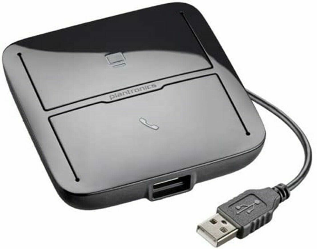 Plantronics MDA200 Headset Communications Hub PC USB Switch