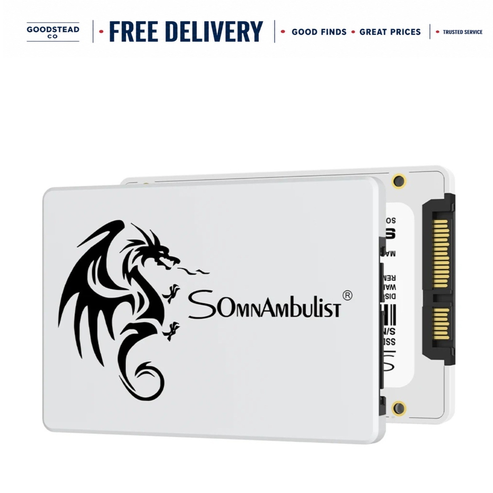 SomnAmbuList 2.5" SATA III Internal SSD 64GB to 512GB for Laptop Desktop