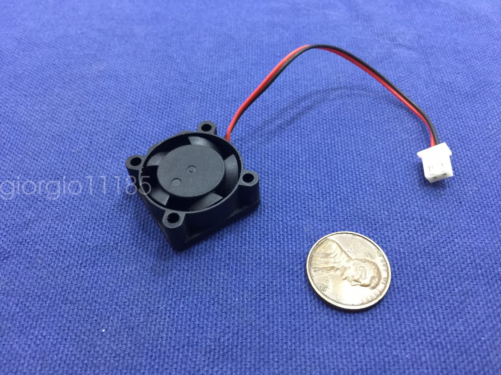 1 Piece BXR 25mm x 25 x 10 small Brushless Cooling Fan micro Flow CFM 12V