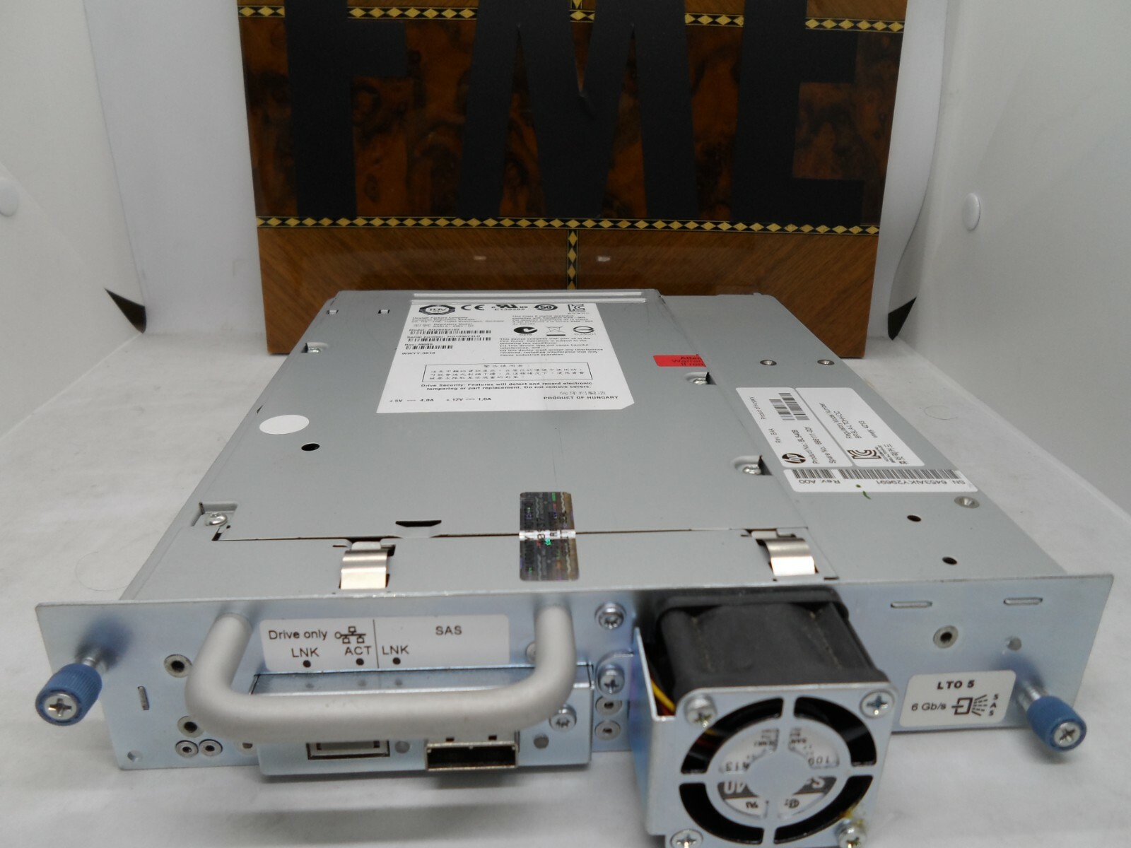HP LTO5 Ultrium3000 SAS HH W/Tray MSL2024 MSL4048 BL540B 695111-001 (Not BL540A)