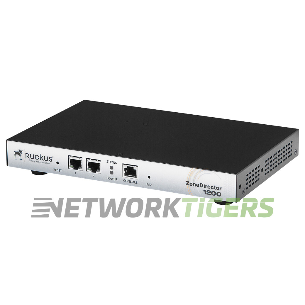 RUCKUS ZD1200 ZoneDirector 1200 Smart Wireless LAN Controller w/Adapter & Tested