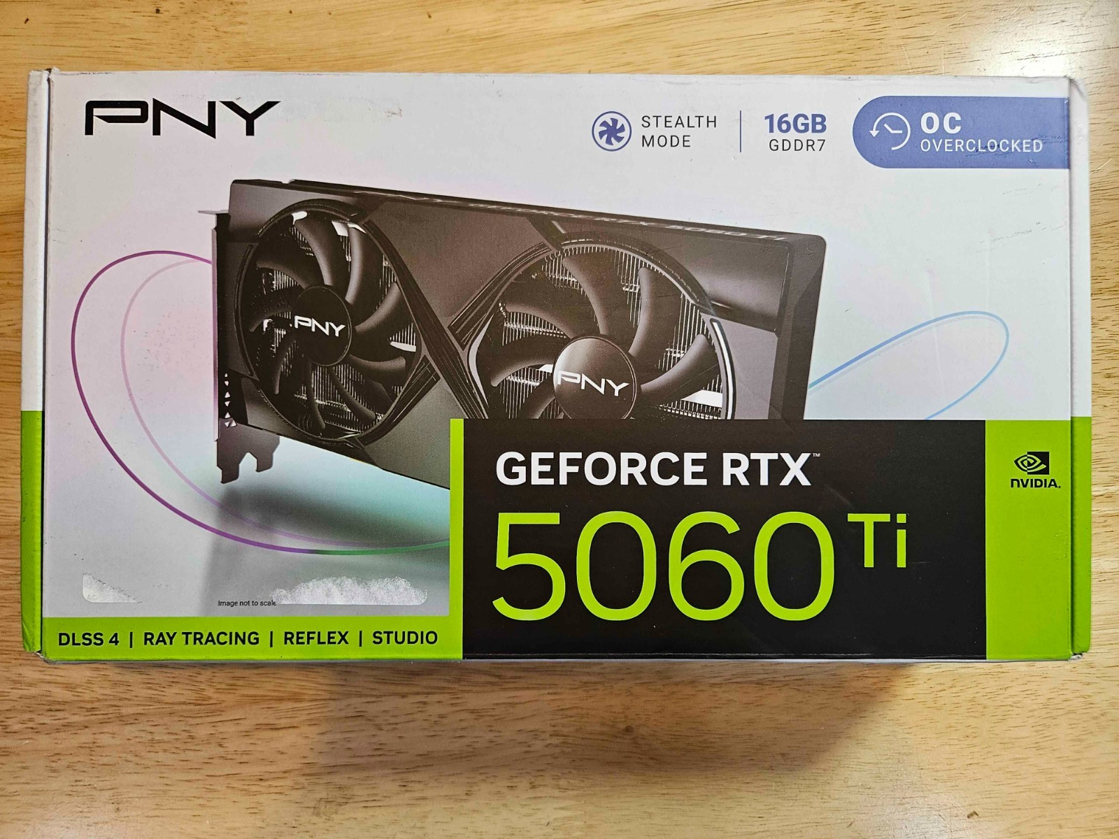 PNY GeForce RTX 5060 Ti 16GB GDDR7 OC Dual Fan PCIe 8-Pin Graphics Card