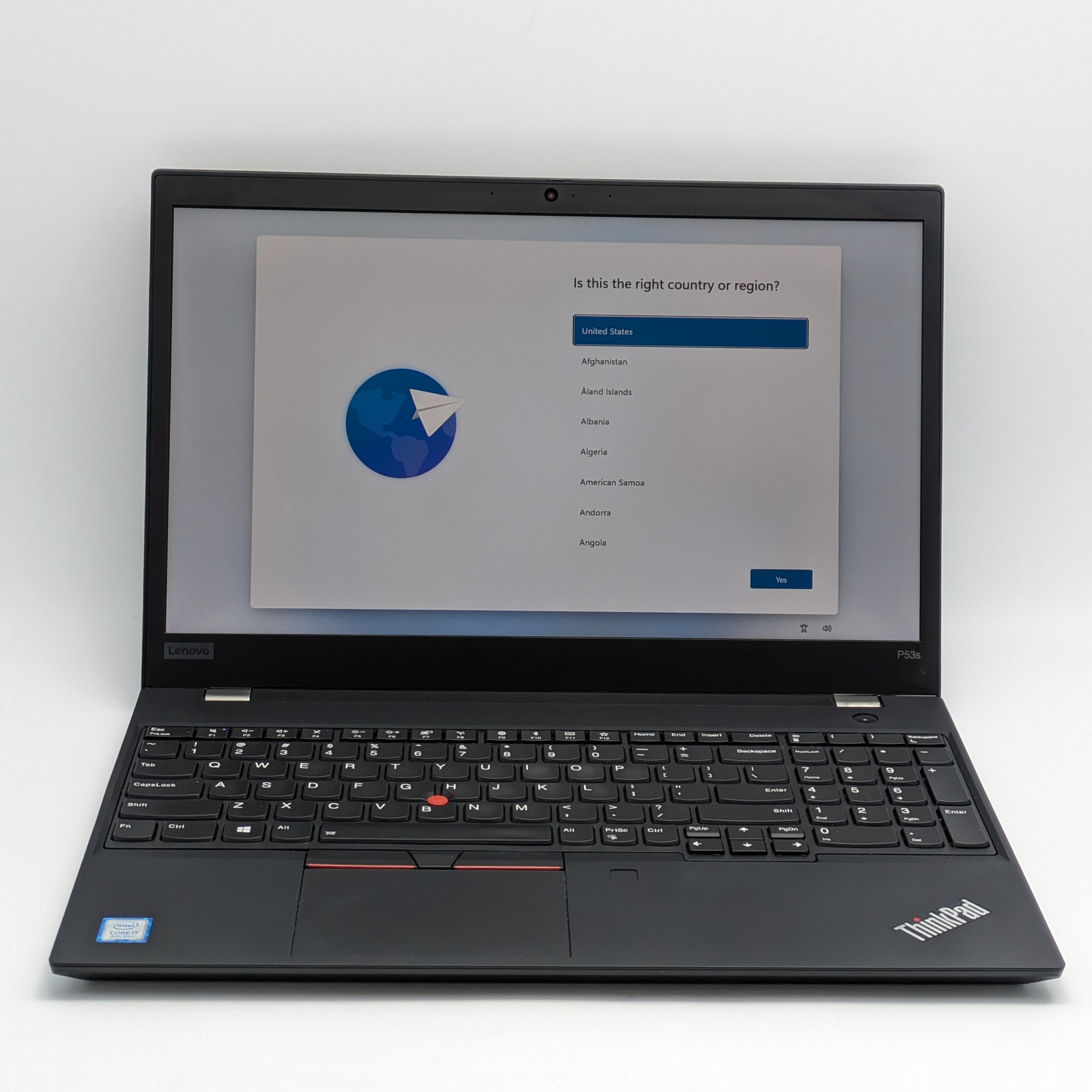 Lenovo ThinkPad P53s 15.6" i7-8565U 24GB DDR4 512GB SSD Quadro P520 Windows 11