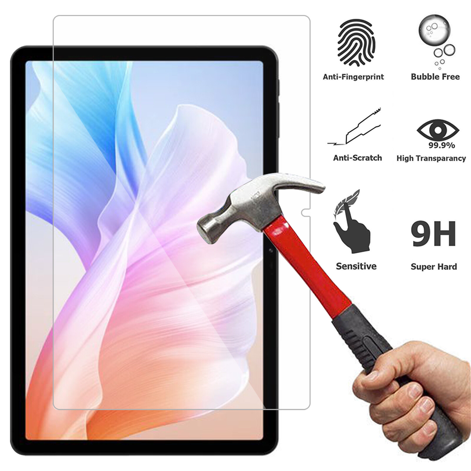 Screen Protector For DOOGEE T30S T30 Pro 11" Tablet Clear Tempered Glass Film