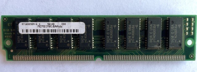 MICRON MEMORY MT16D232M-6X 9614D👀