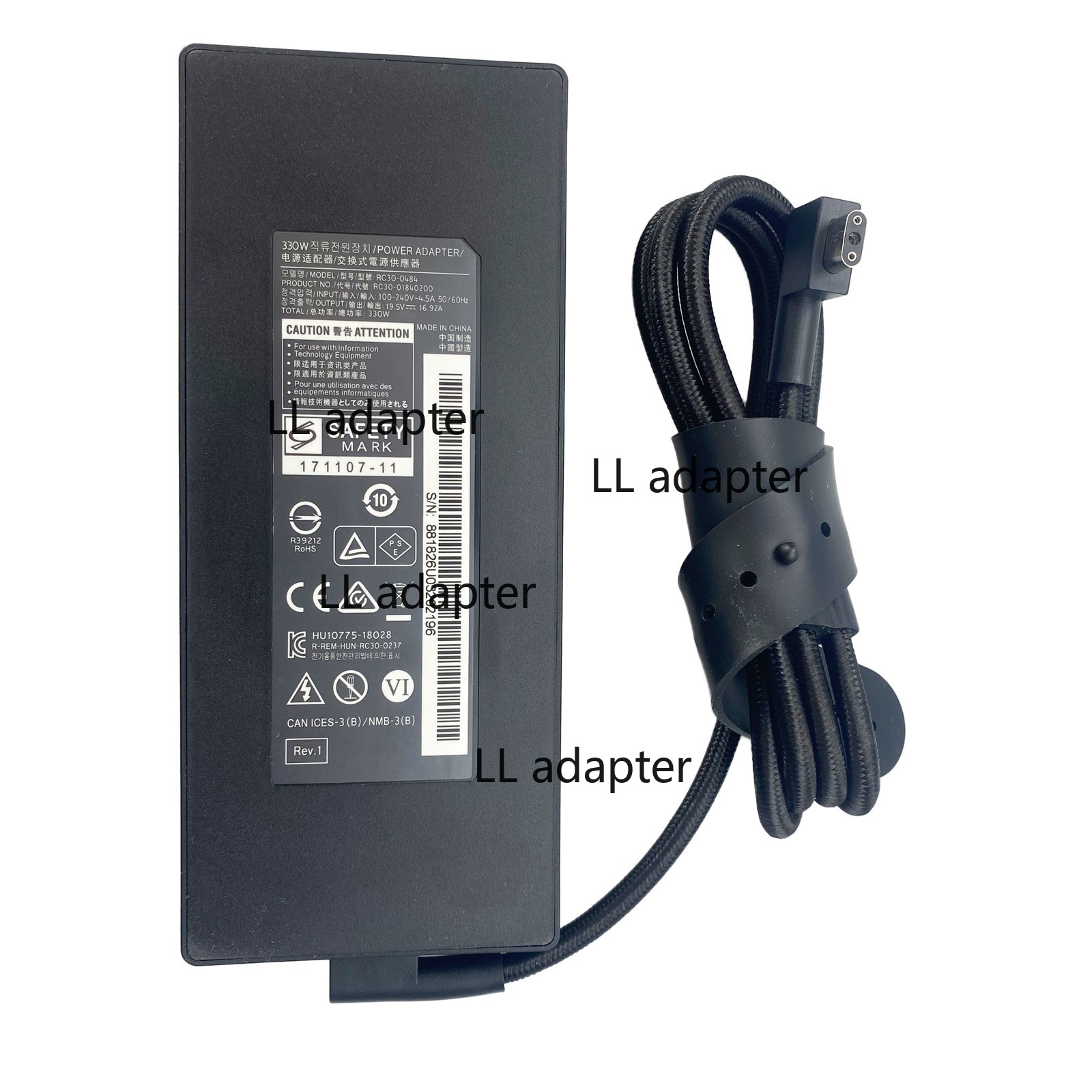 330W Charger For Razer Blade 16 17 18 RZ09-0483 RZ09-0484 RZ09-0510 RC30-0484