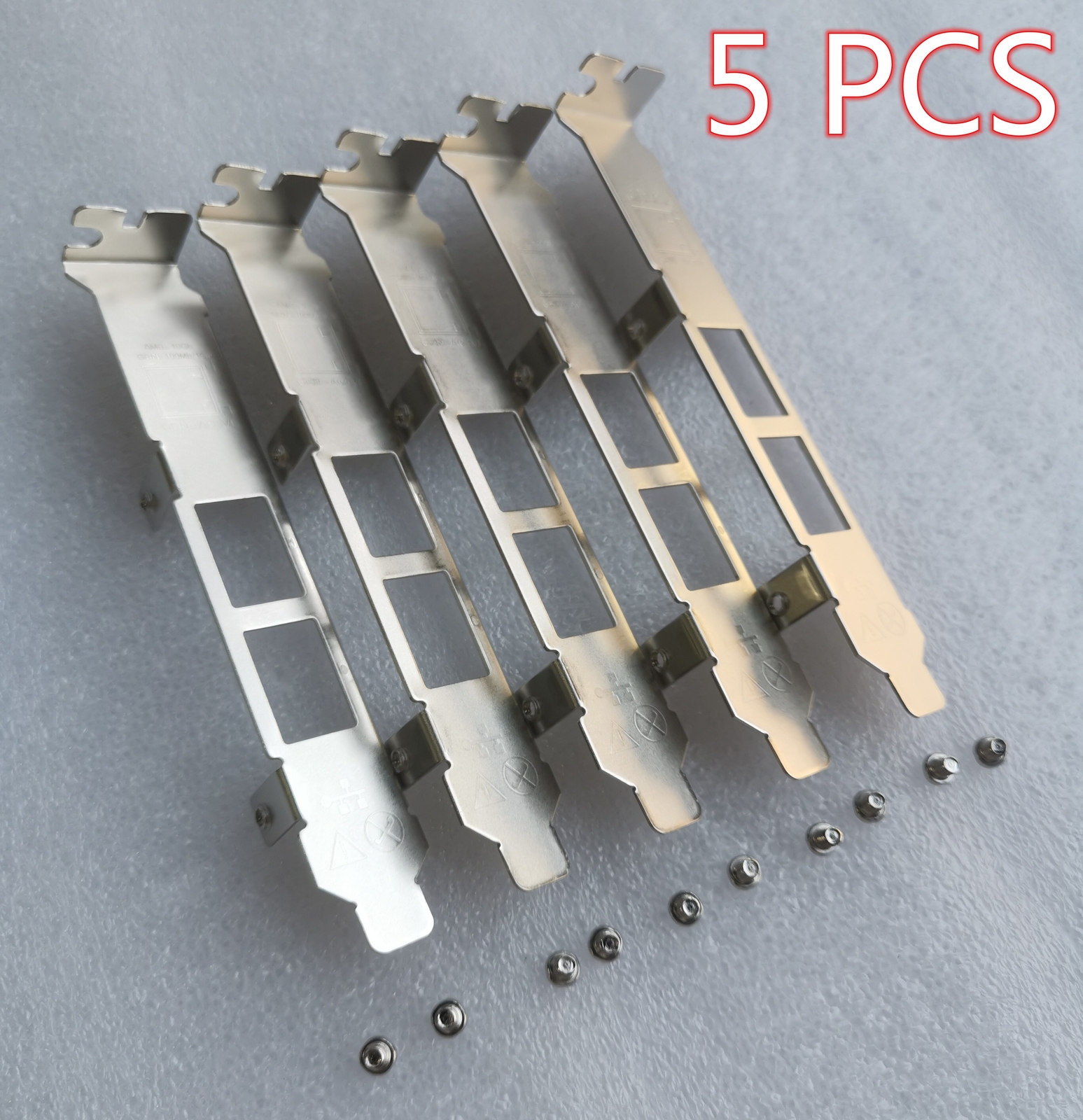 5pcs Full High Bracket for HP 530T 656596-B21 AN5720-2T BCM 5720 0FCGN W1GCR
