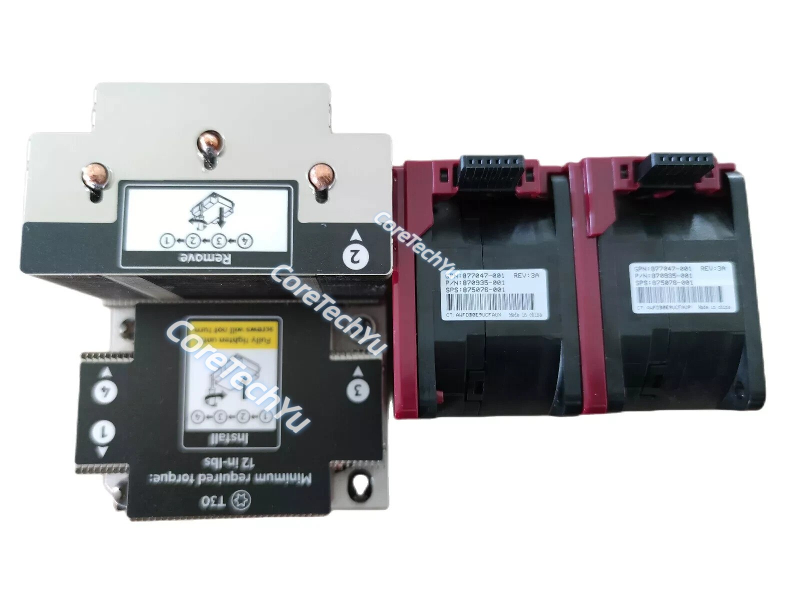 HPE DL380 G10 server high performance heatsink Fan kit HP 875071-001,875076-001
