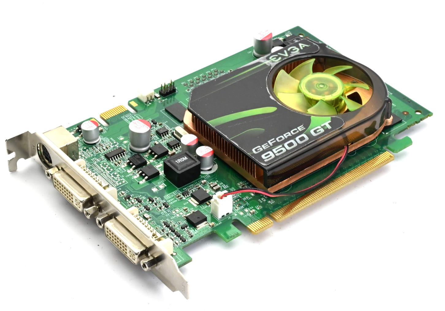 EVGA GeForce 9500 GT 1GB DDR2 PCI Express 2.0 x16 SLI Support Graphics Card