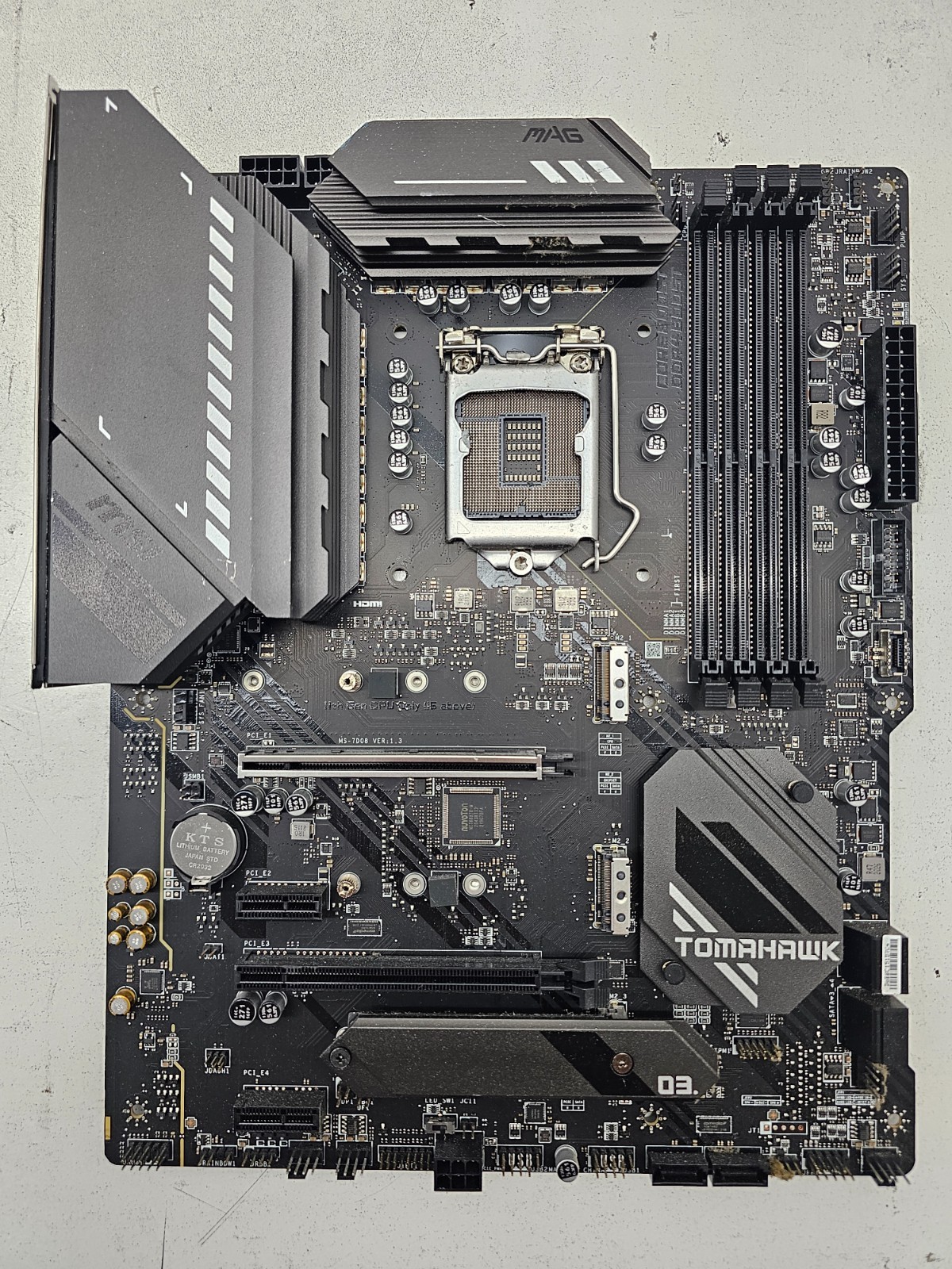 MSI MAG Z590 Tomahawk WiFi Intel LGA 1200 DDR4 Motherboard (FL)