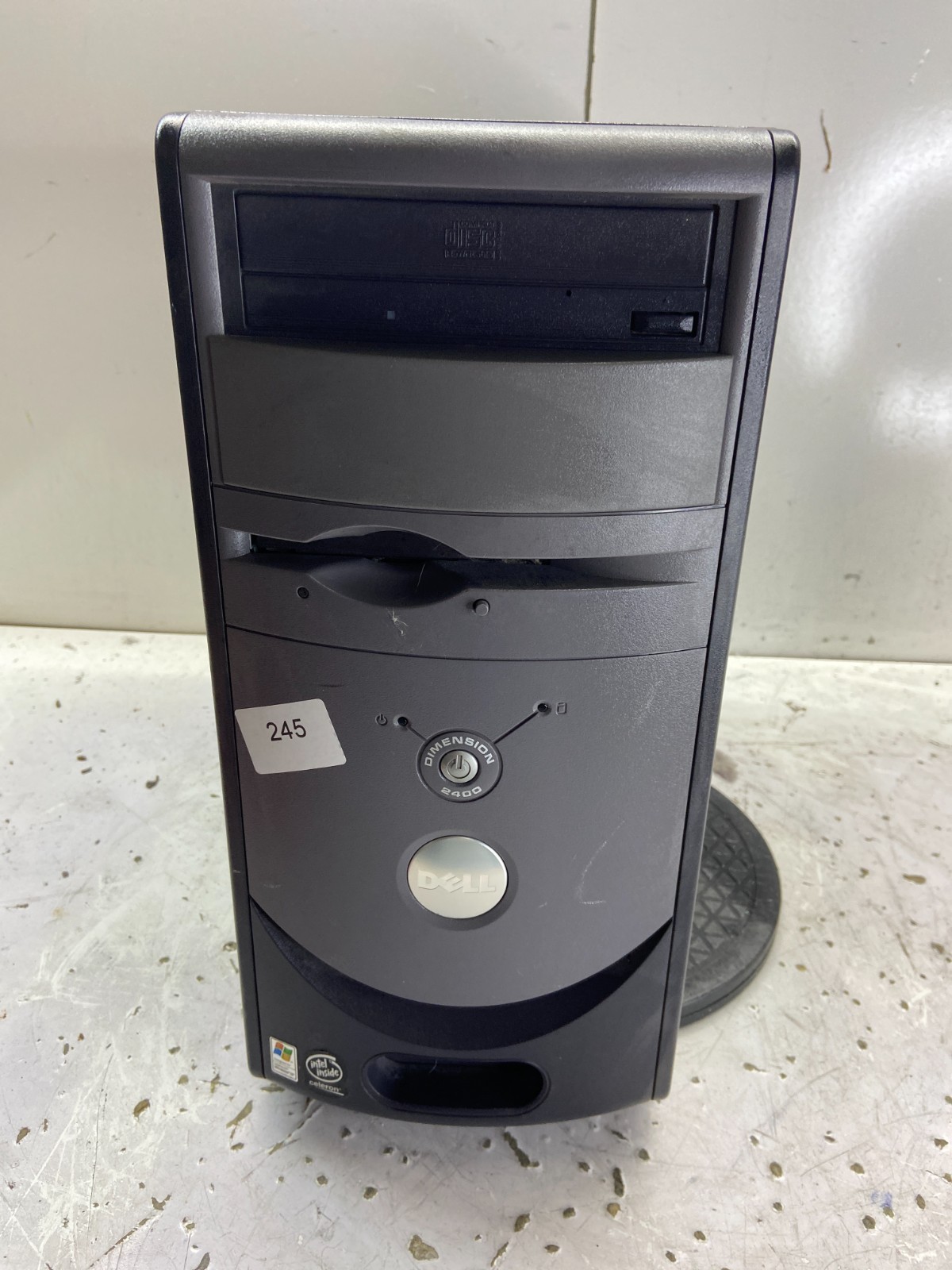 Dell Dimension 2400 Intel Celeron 2.40GHz 128MB 256 GB SSD Windows 98