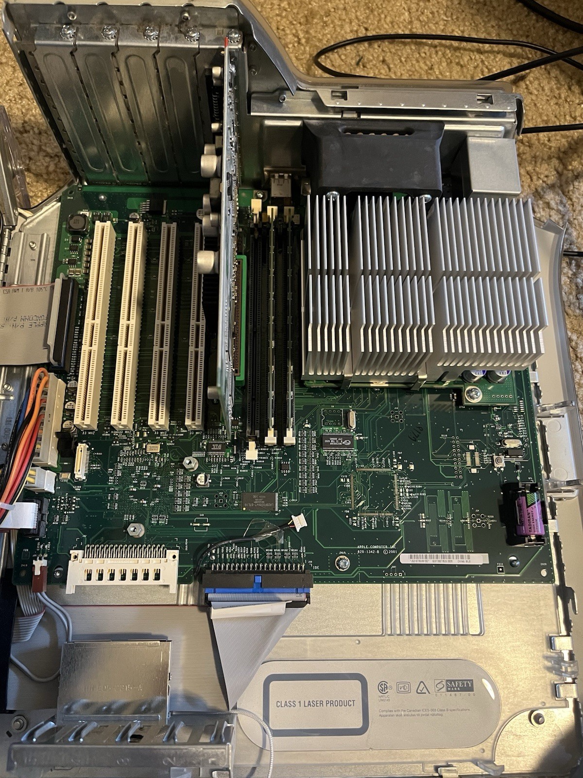 Apple Power Mac G4 Quicksilver 800MHz Logic Board Bundle 1GB RAM GeForce4 MX