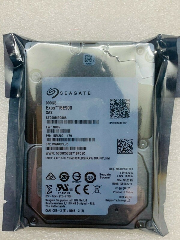 ST900MP0006 SEAGATE 900GB 12Gbs 256MB 15K 2.5'' SAS Hard Drive 100% Original NEW