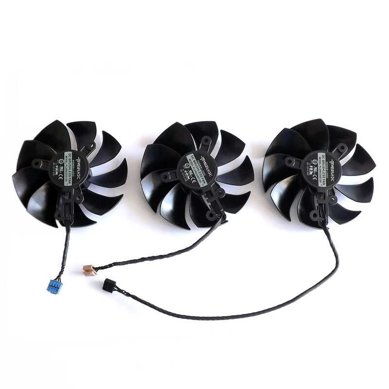 3x For EVGA RTX3070 3070TI 3080 3080TI 3090 FTW3 Graphics card fan High Quality
