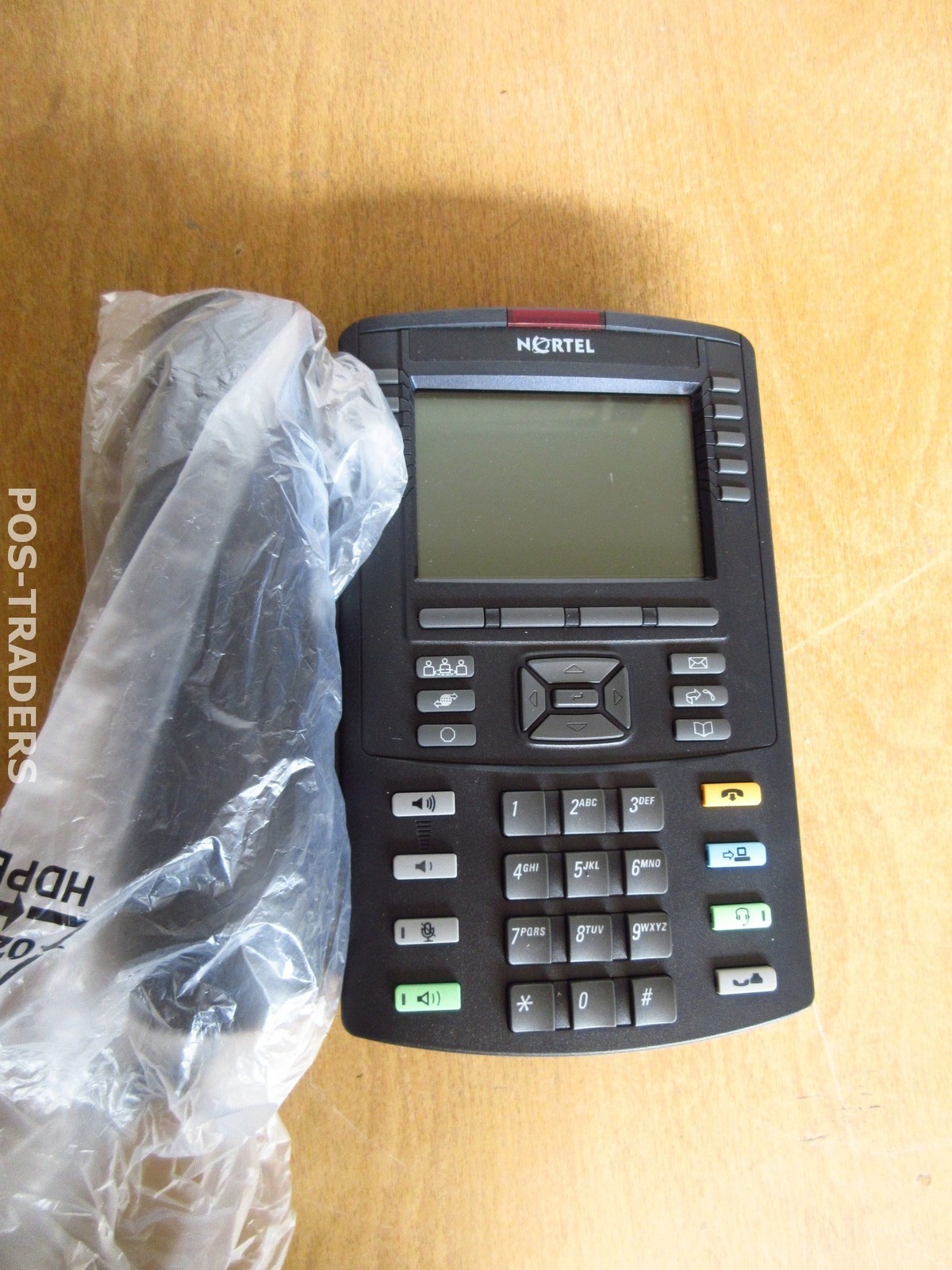 Nortel 1230 IP VoIP Phone Black Telephone Black NTYS20 AS NEW + HANDSET
