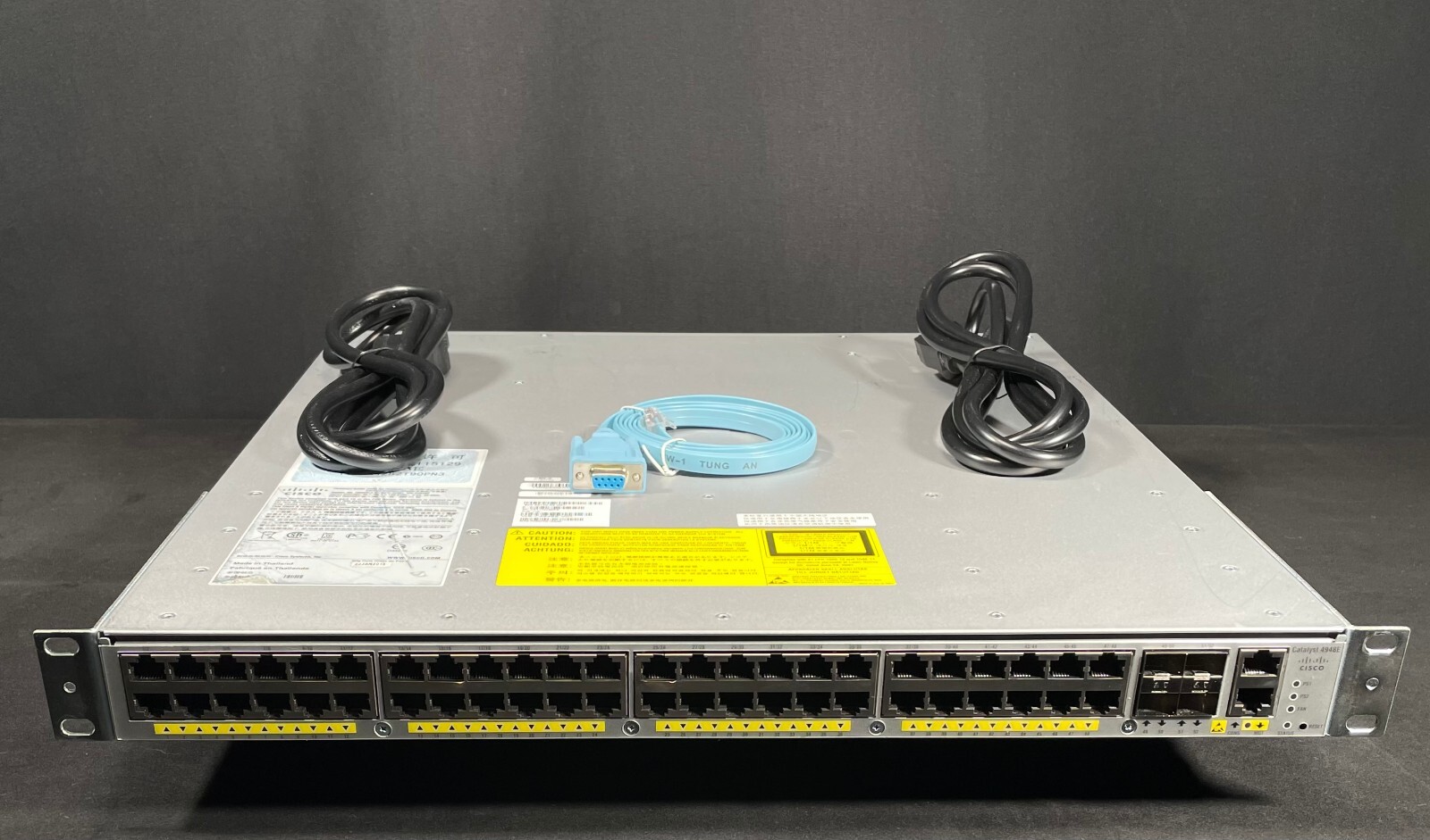 Cisco Catalyst 4948 WS-C4948E 48 Port Giga Switch - AC POWER - Same Day Shipping