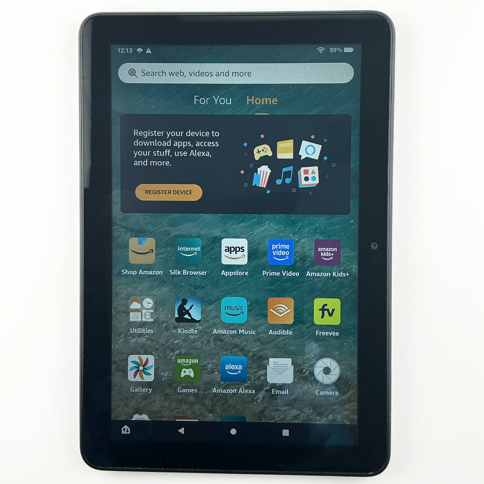 Amazon Fire HD 8 32GB Black Tablet - Used (Read)