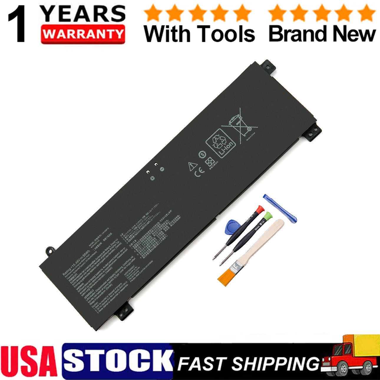 C41N2010 Battery For ASUS ROG Strix G17 G713QE G15 G513IC G513IH G513QC G513QE