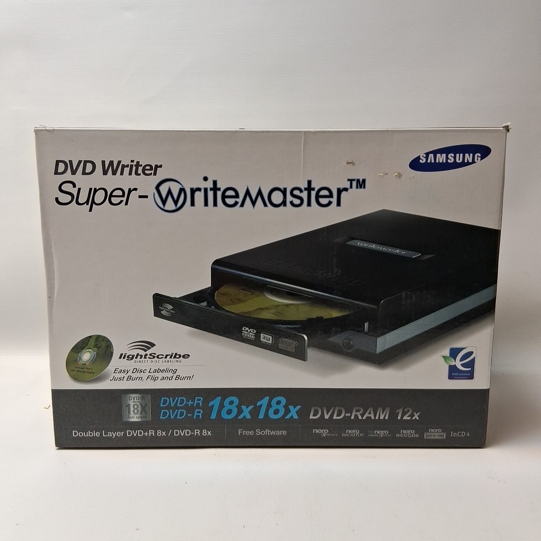 Samsung External DVD Super-Writemaster SE-S184 12X New