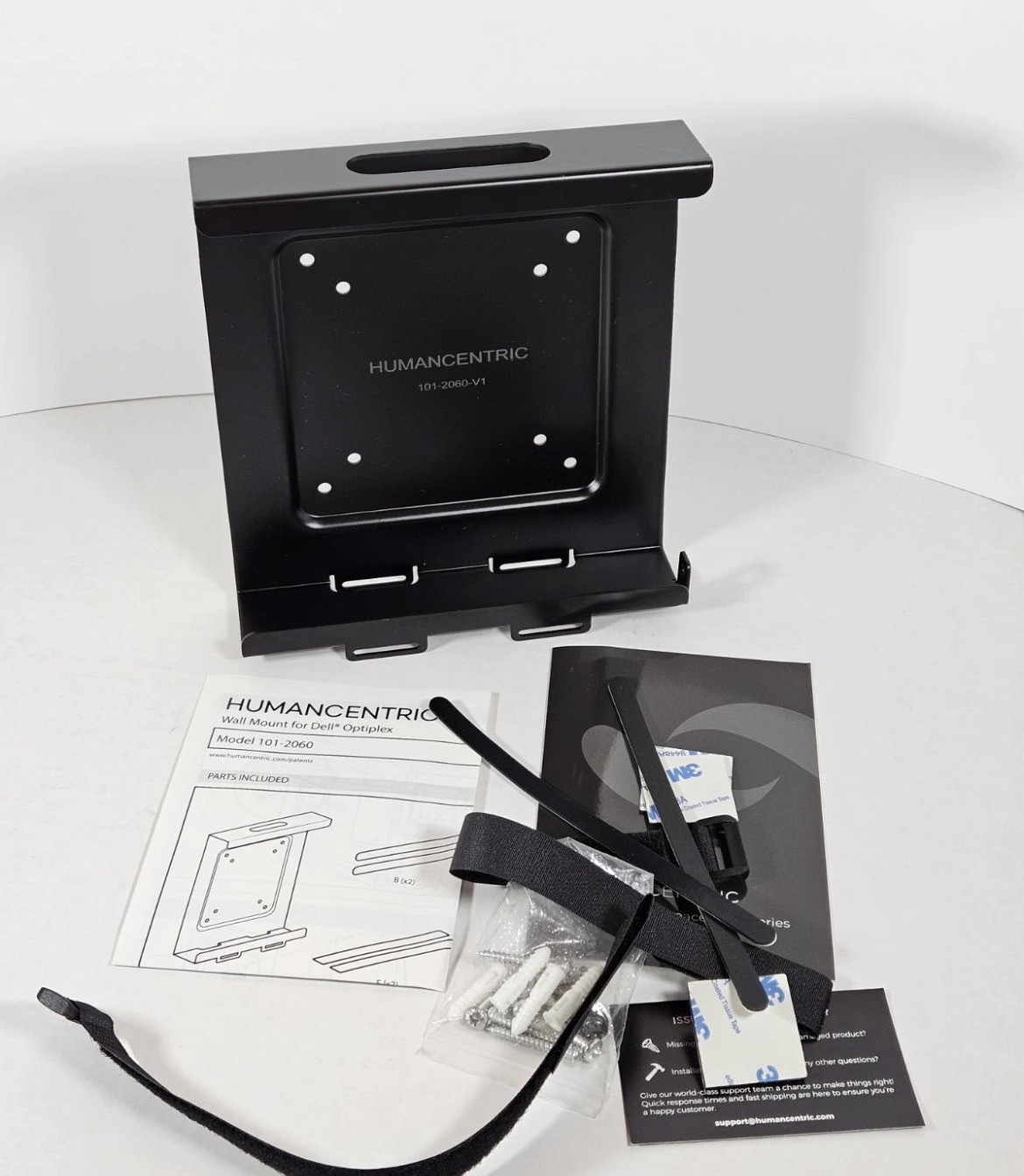 Humancentric Mount Bracket Dell OptiPlex Micro MFF Wall Desk Monitor