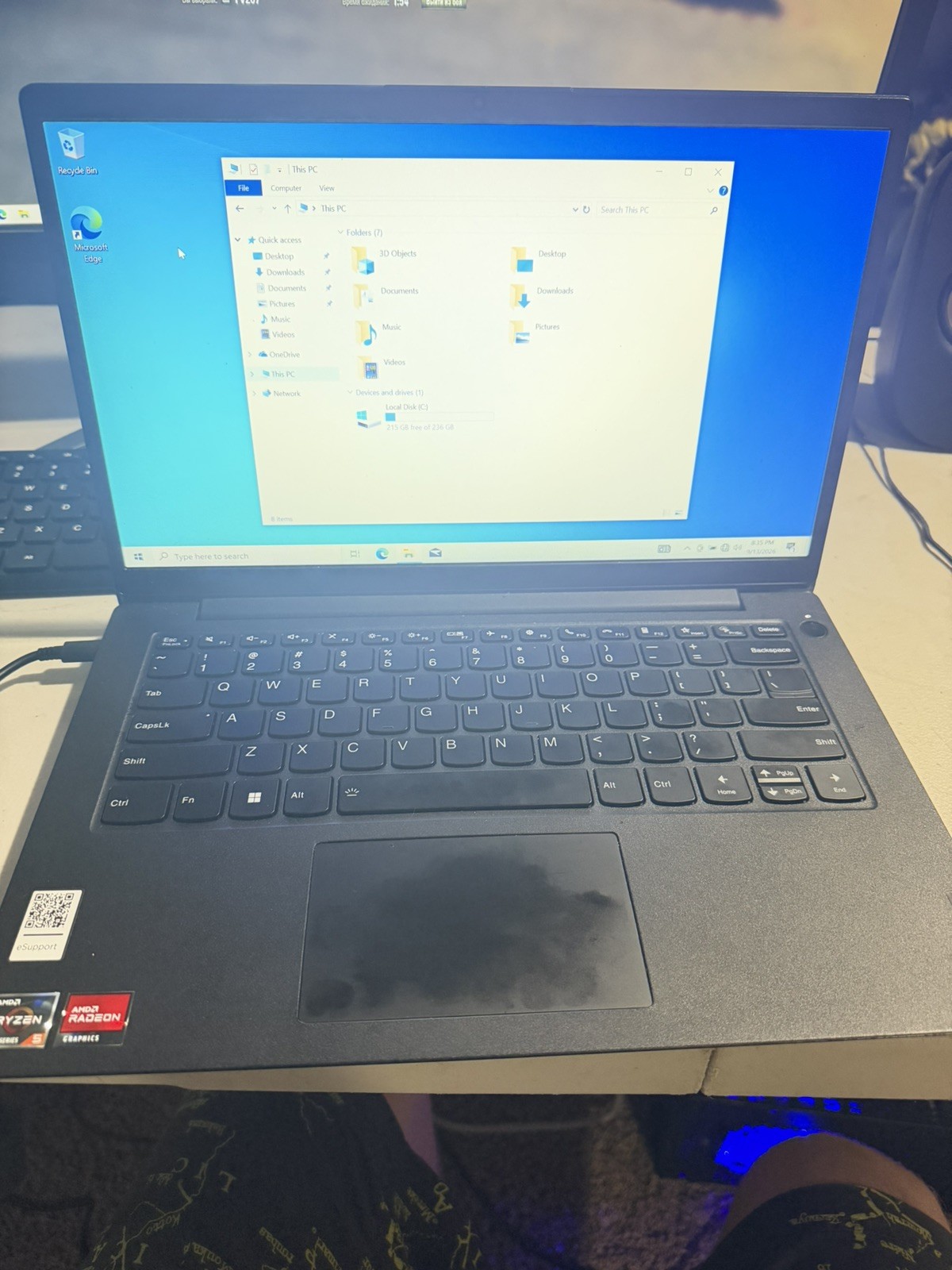 LENOVO K14 GEN 1 AMD RYZEN 5 5600U 8GB RAM 256GB W/ CHARGER
