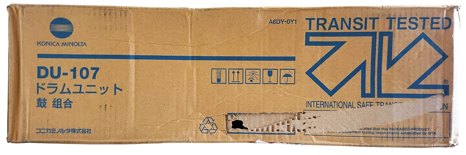 Konica Minolta DU-107 A6DY-0Y1 Drum Unit New Sealed With Open Rough Box