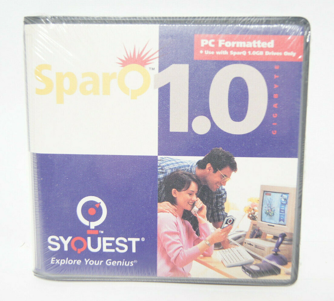 SparQ 1.0 Syquest Explore Your Genius 1997 PC Computer Software Program - New