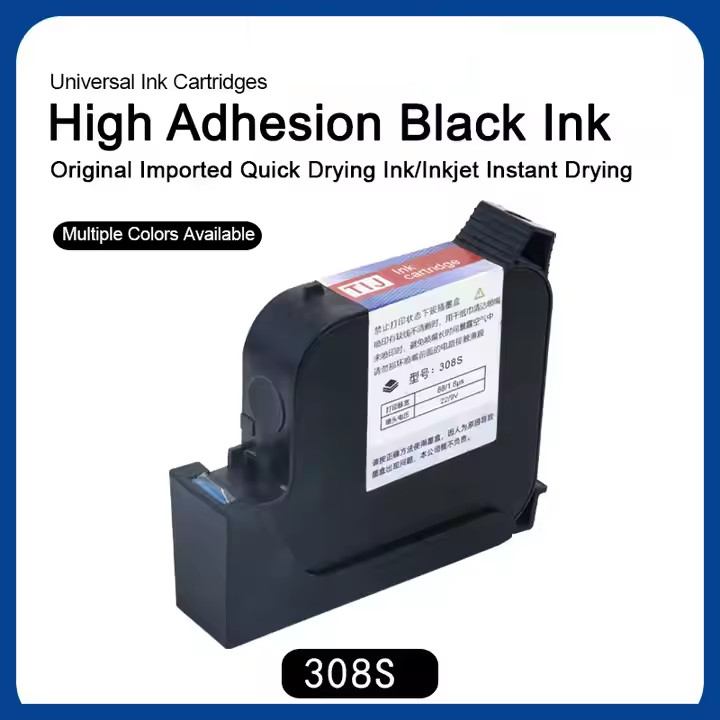 3PCS 25.4mm inkjet printer ink cartridges quickly dry and have strong adhesion