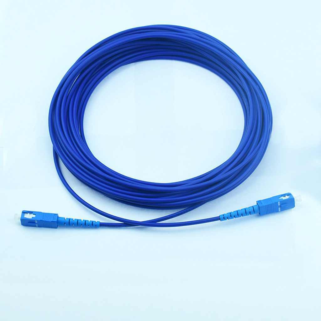 150M Armored Singlemode Simplex Fiber Optic Cable-SC to SC