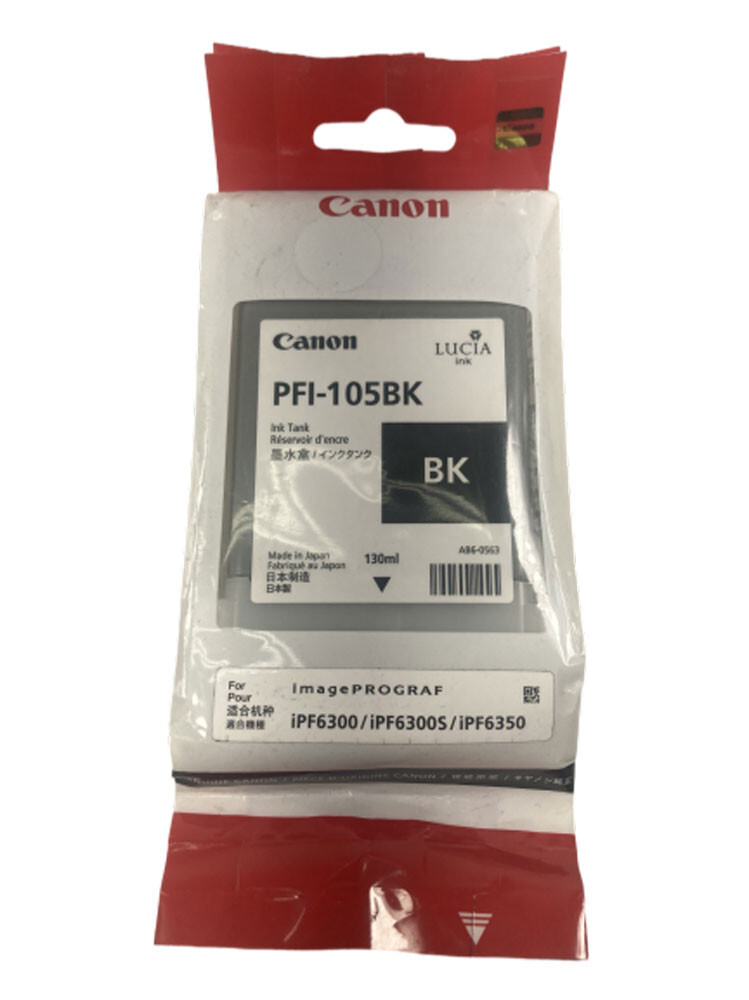 GENUINE Canon PFI-105 Black for imagePROGRAF iPF6300 iPF6350