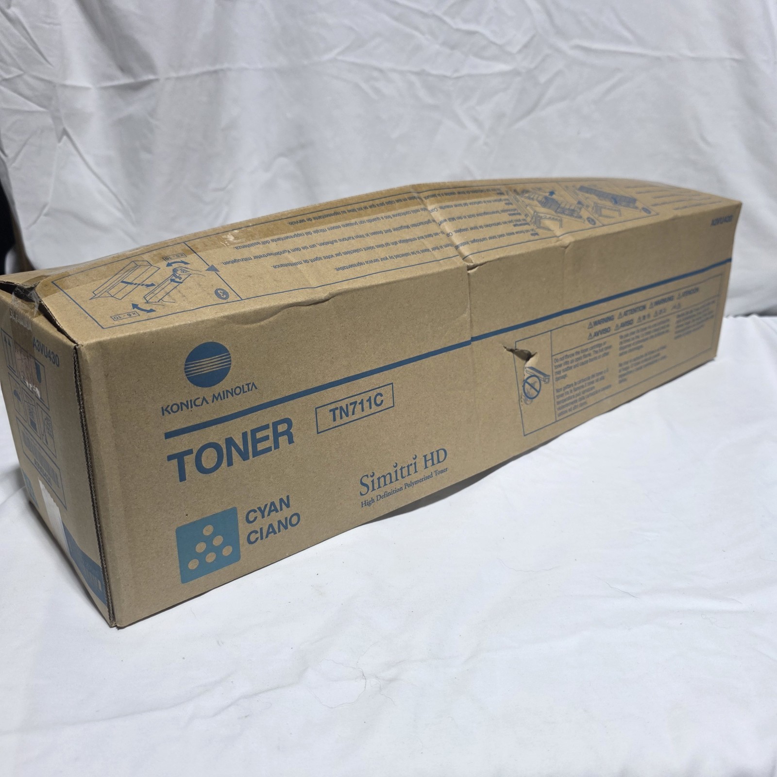 Konica Minolta TN-711C Original Laser Toner Cartridge Cyan