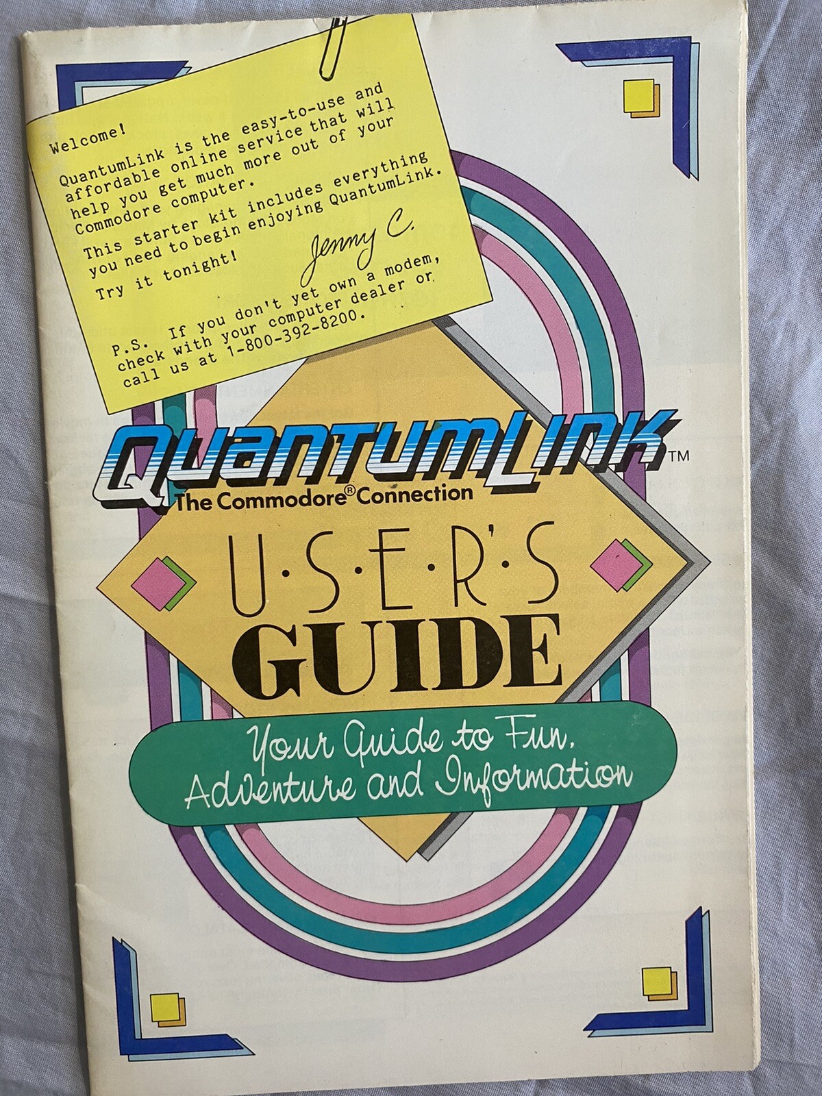 Quantum Link The Commodore Connection User's Guide
