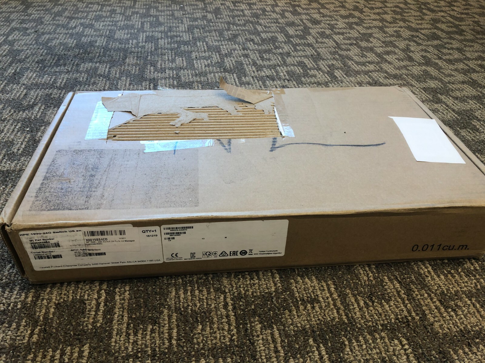 HP JG924A HPE Switch 1920-24G (180W)