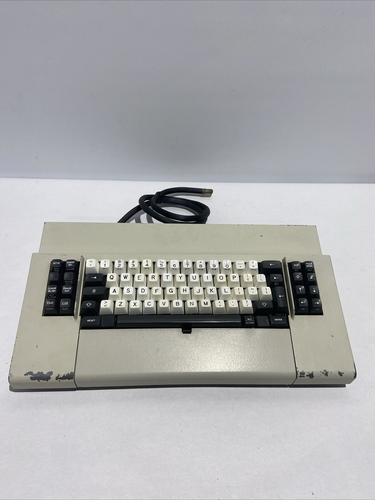 RARE VINTAGE IBM 3270 Keyboard 1977 Beam Spring