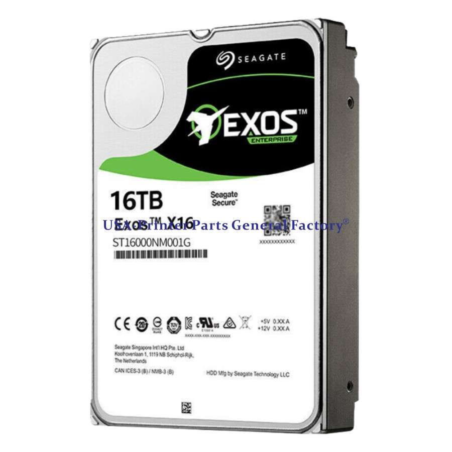 ST16000NM001G Fits For Seagate 16TB 256MB 7200rpm 3.5"SATA 6Gb s Enterprise HDD