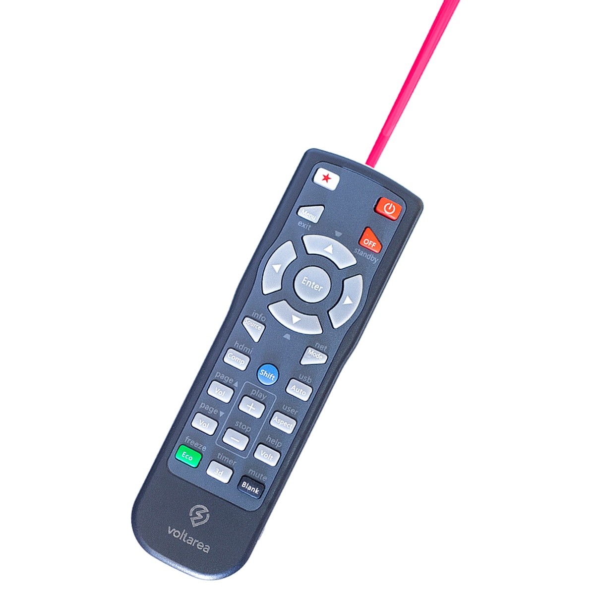 Remote Control For NEC NP2000 NP2200 projector with Laser Pointer