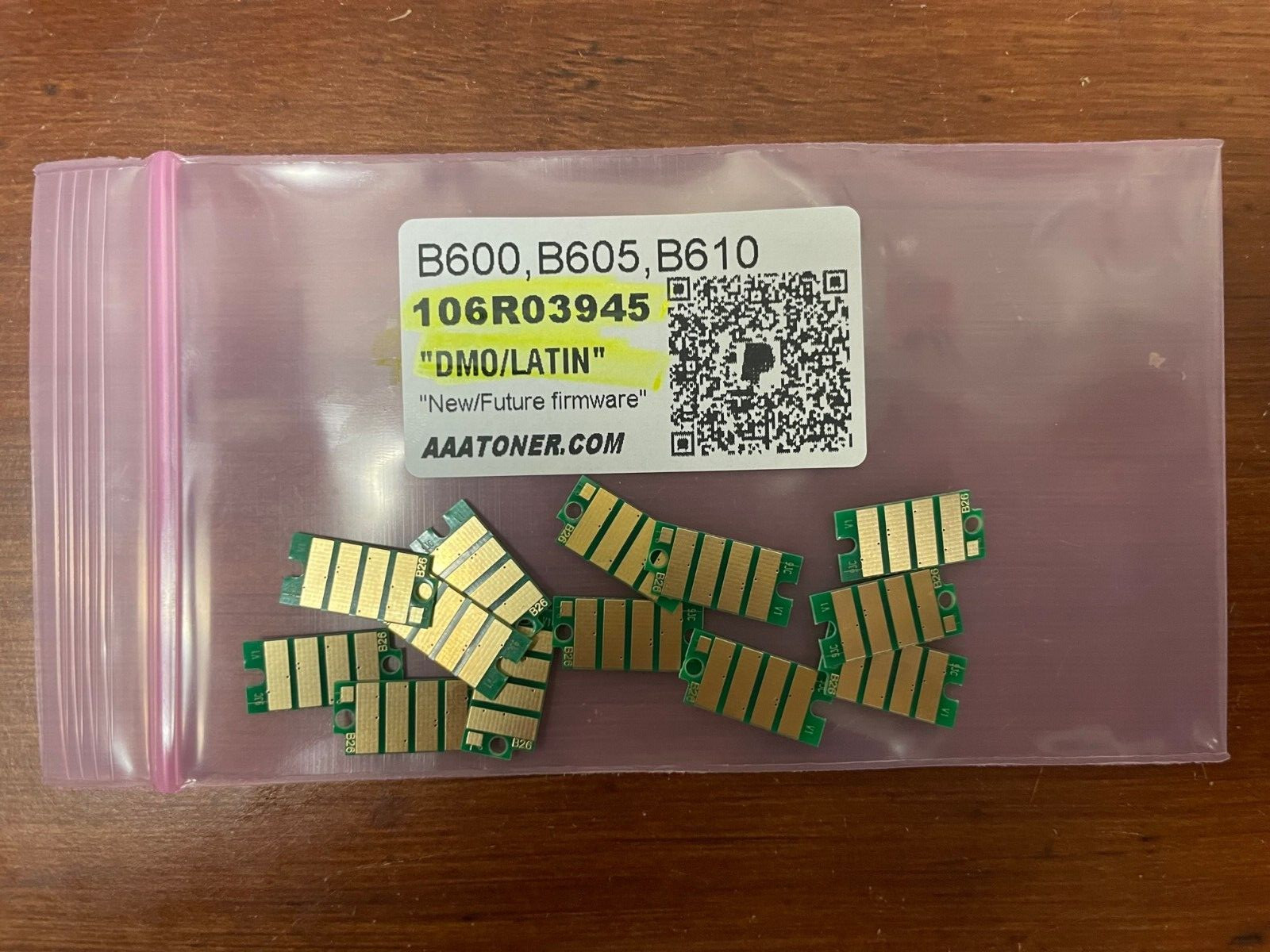 13 x 106R03945 (New firmware) Toner Chip Refill for Xerox B600, B610, B615