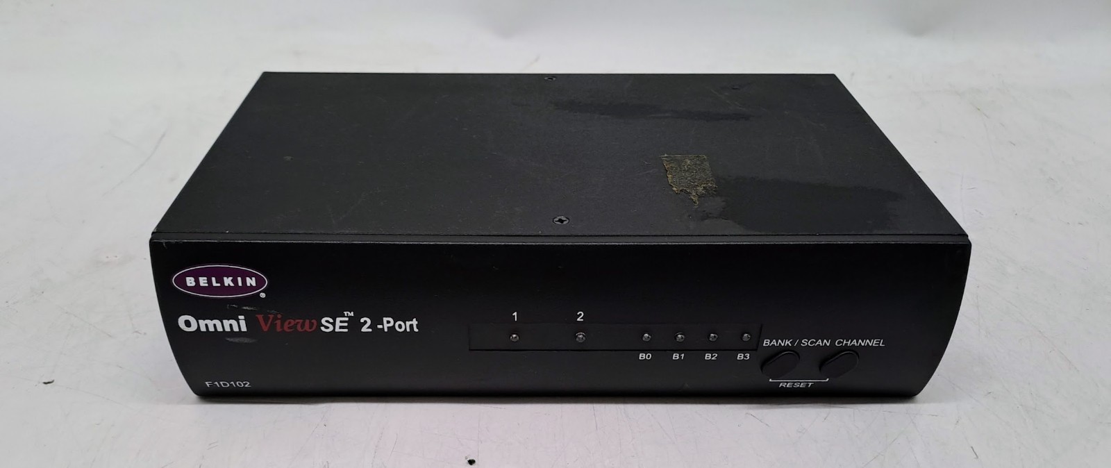 Belkin Omni View  SE 2-Port Switch Control F1D102 Vintage/no Power adapter