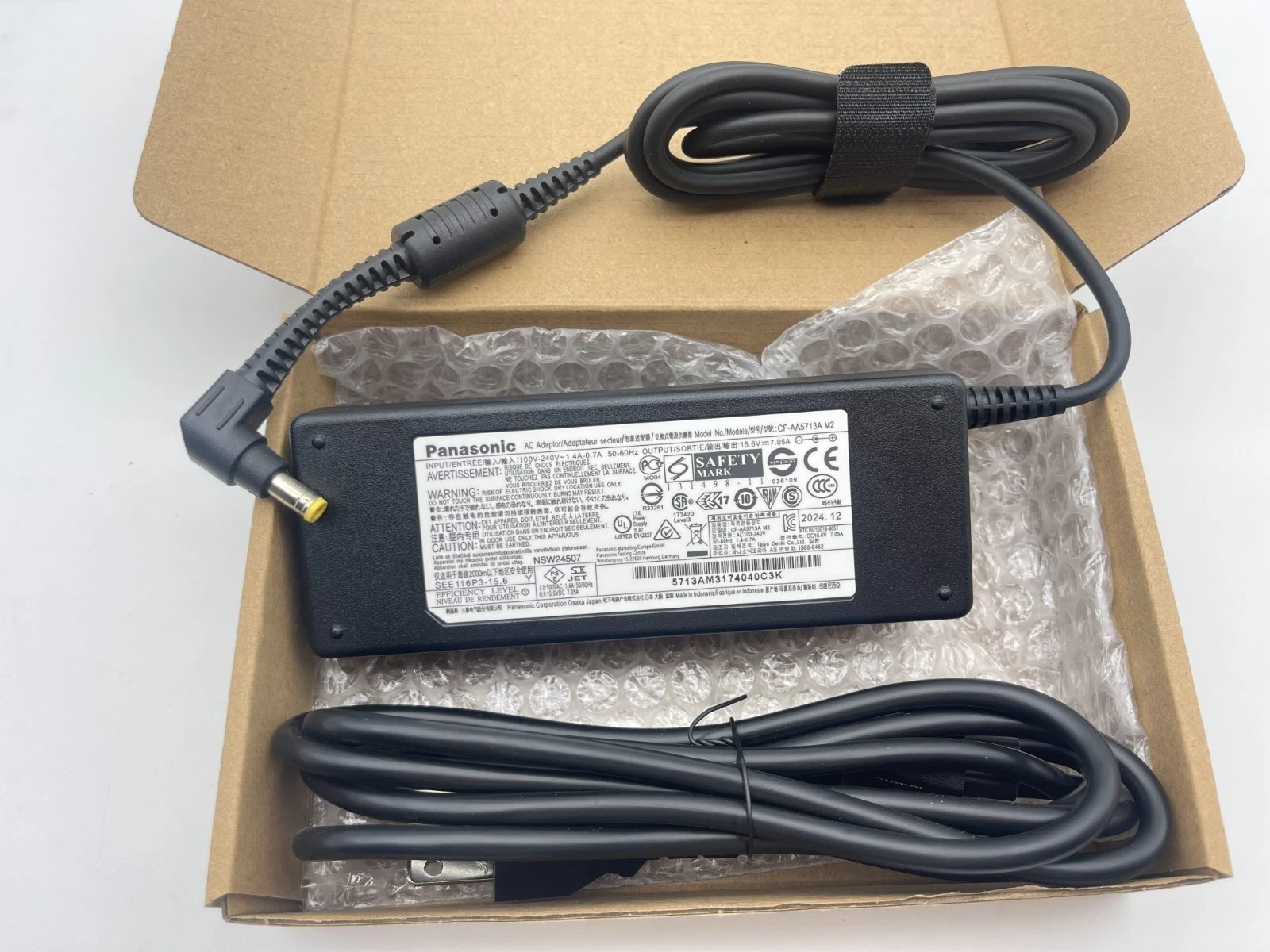 Genuine 110W CF-AA5713A M2 Charger for Panasonic Toughbook CF-31 CF-53 CF-52 -19